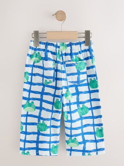 Stripe Frog Printed Jeans (3mths-7yrs) - image 2