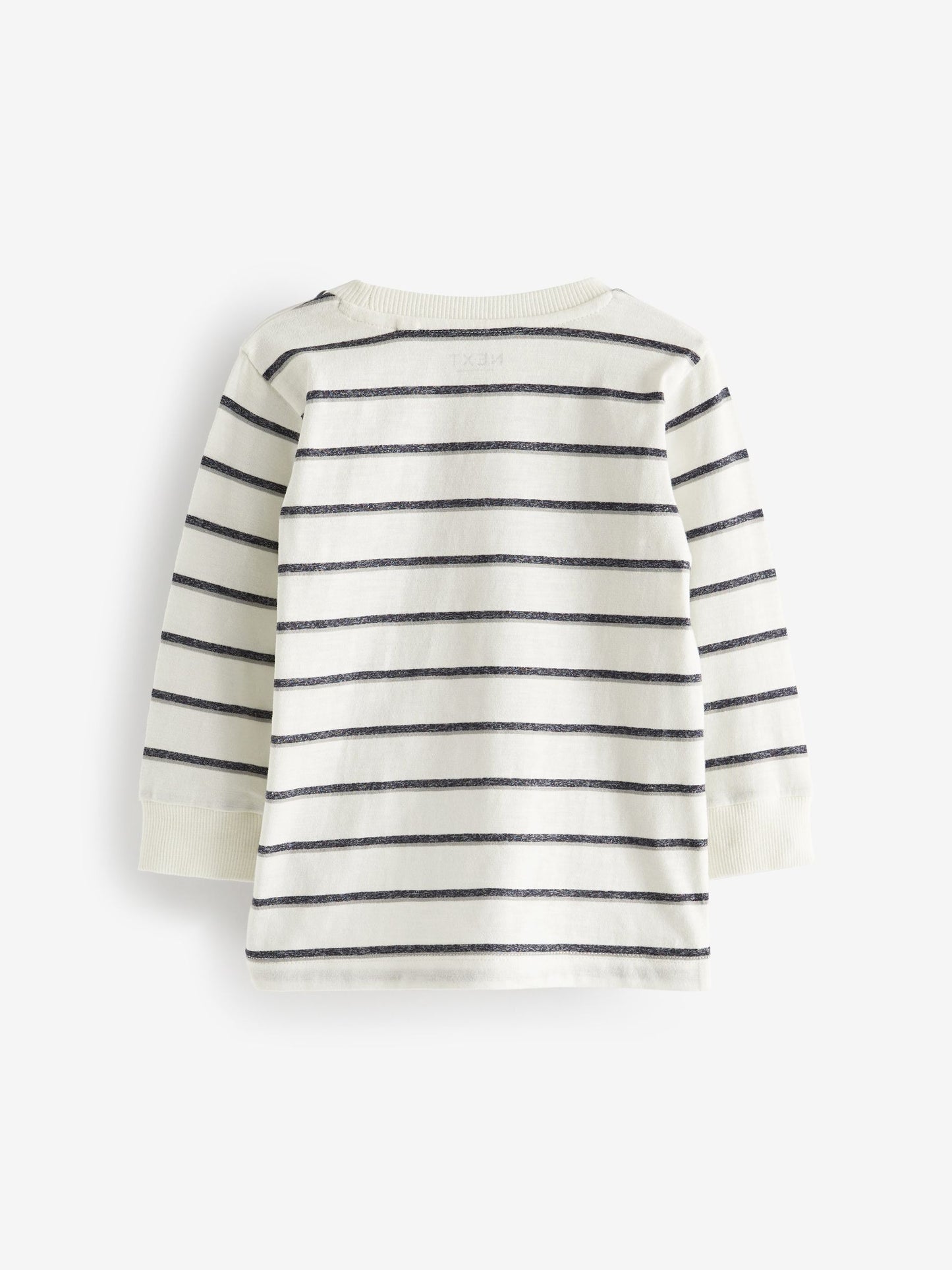 Black/White Plain Long Sleeve T-Shirts 5 Pack (3mths-7yrs) image 2