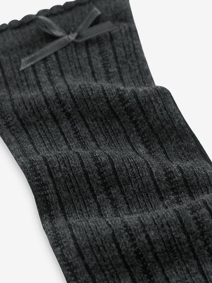 Clarks Grey Knee High School Socks 2 Pack image 2