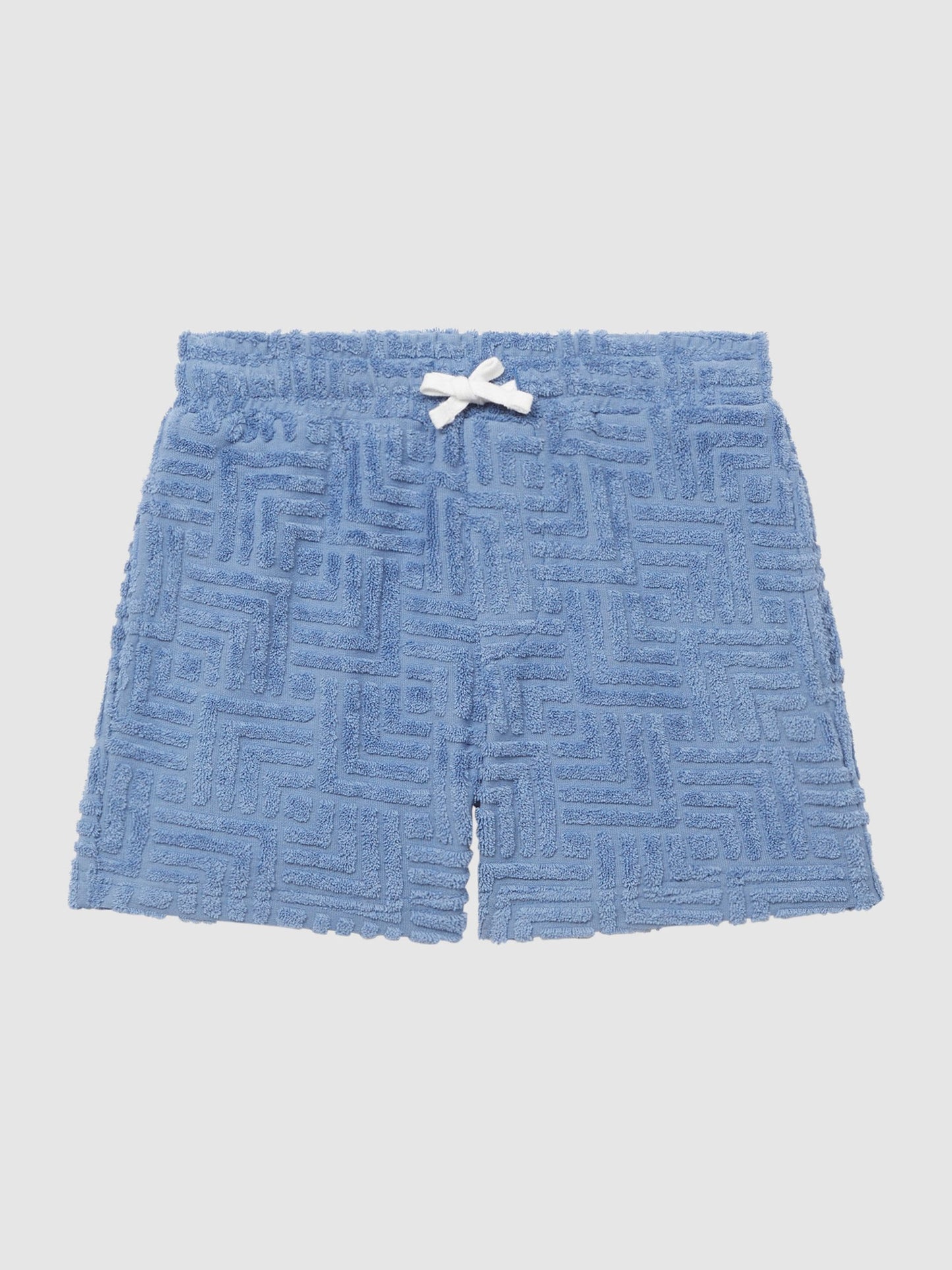 Dsiney Kidz - Reiss Airforce Blue Miami Senior Terry Towelling Shorts image 2