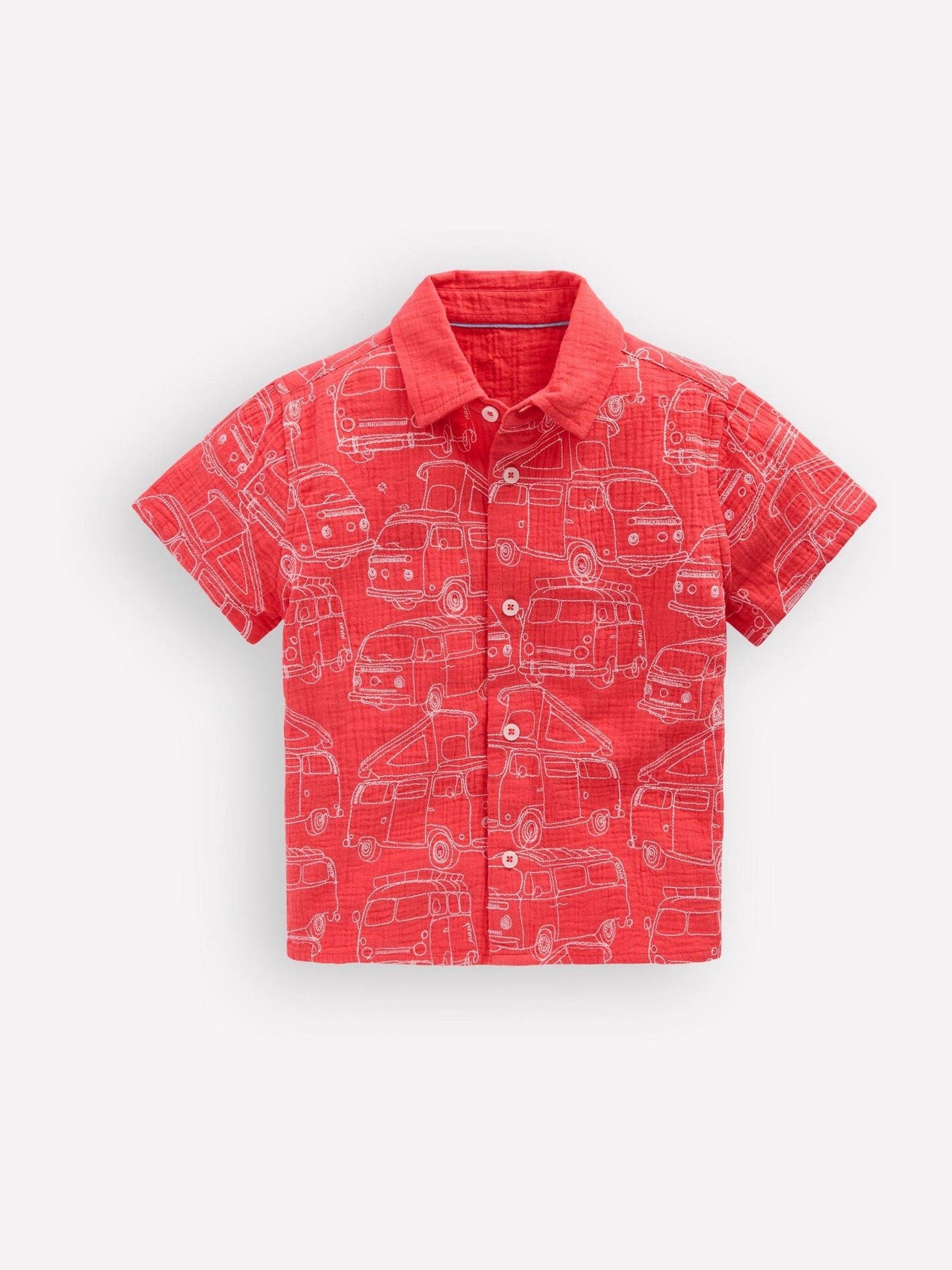 Dsiney Kidz - Boden Red Double Cloth Shirt image 1
