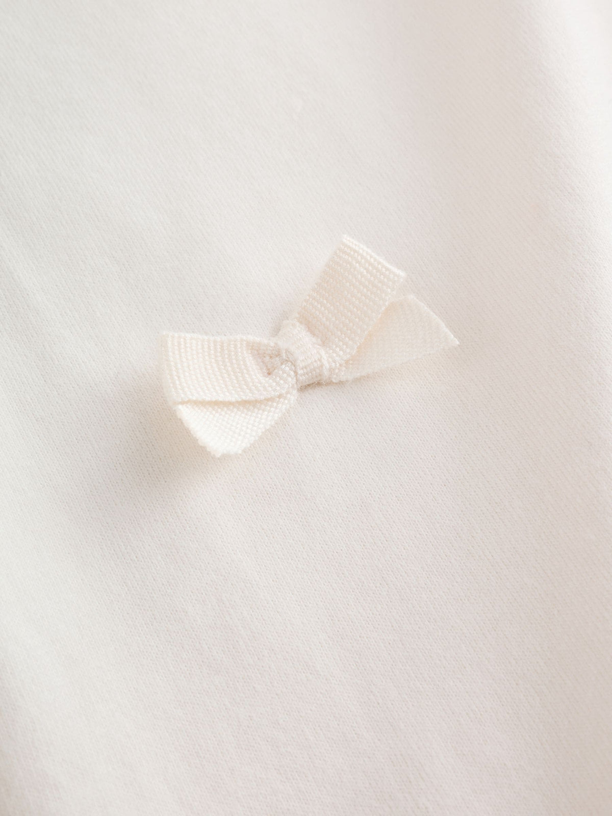 Ecru Bow Applique Long Sleeve Top (3mths-7yrs) - image 4