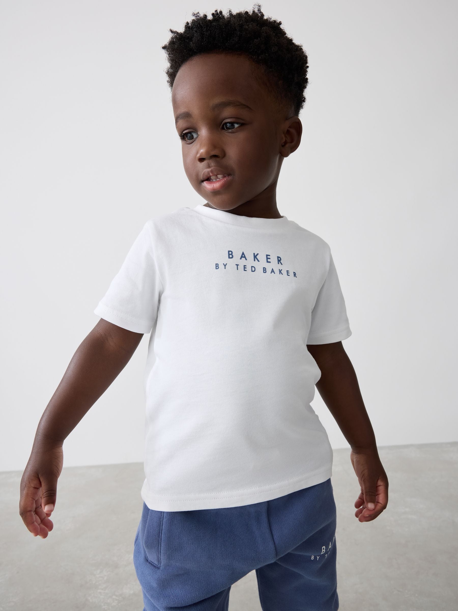 Baker by Ted Baker 3 Piece Varsity Jacket T-Shirt and Jogger Set image 5