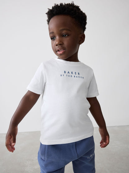 Baker by Ted Baker 3 Piece Varsity Jacket T-Shirt and Jogger Set image 5
