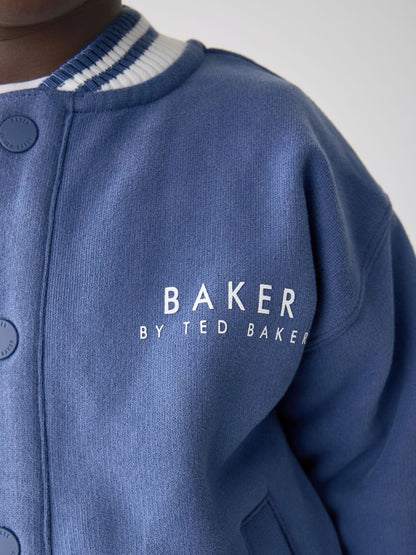Baker by Ted Baker 3 Piece Varsity Jacket T-Shirt and Jogger Set image 9