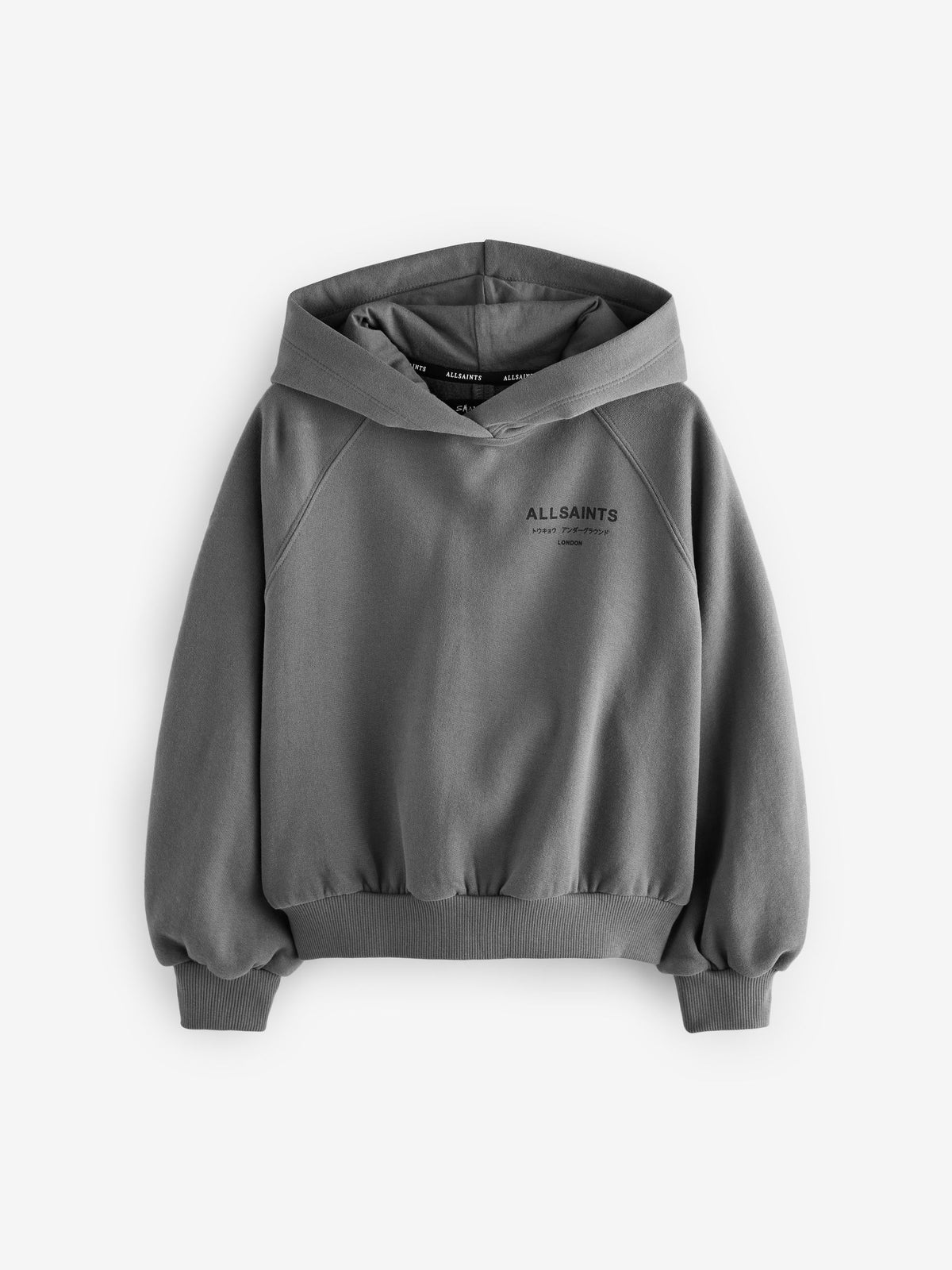 smALLSAINTS Charcoal Grey Oversized Dana Zip Hoodie - image 6