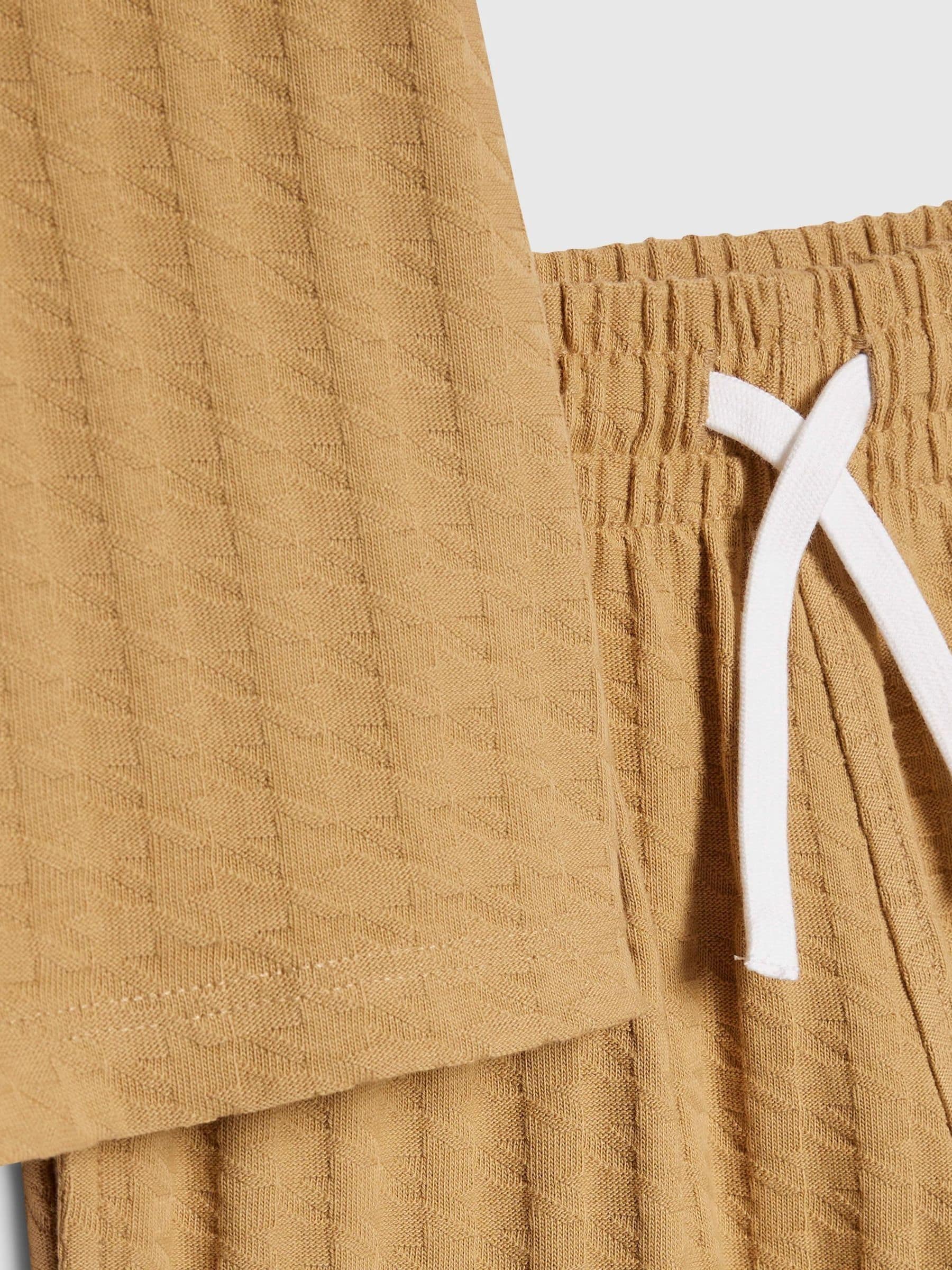 Dsiney Kidz - River Island Brown Slim Polo Shirt & Shorts Set image 5