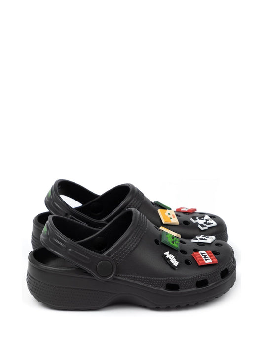 Vanilla Underground Black Minecraft Clogs image 1