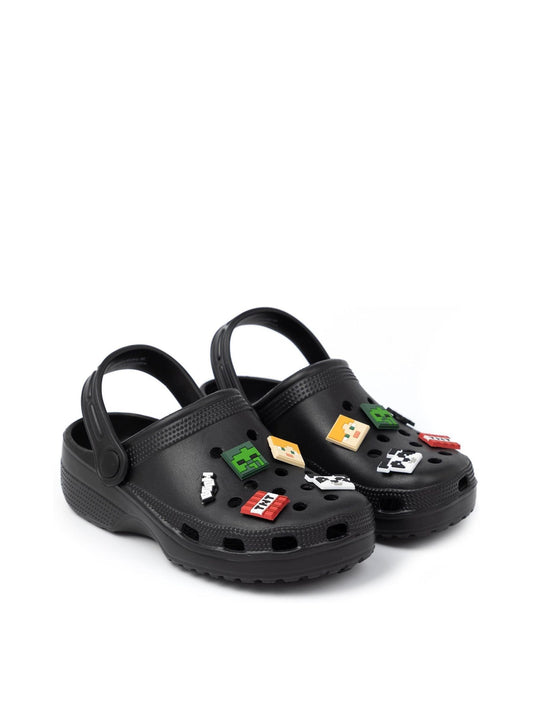 Vanilla Underground Black Minecraft Clogs image 2