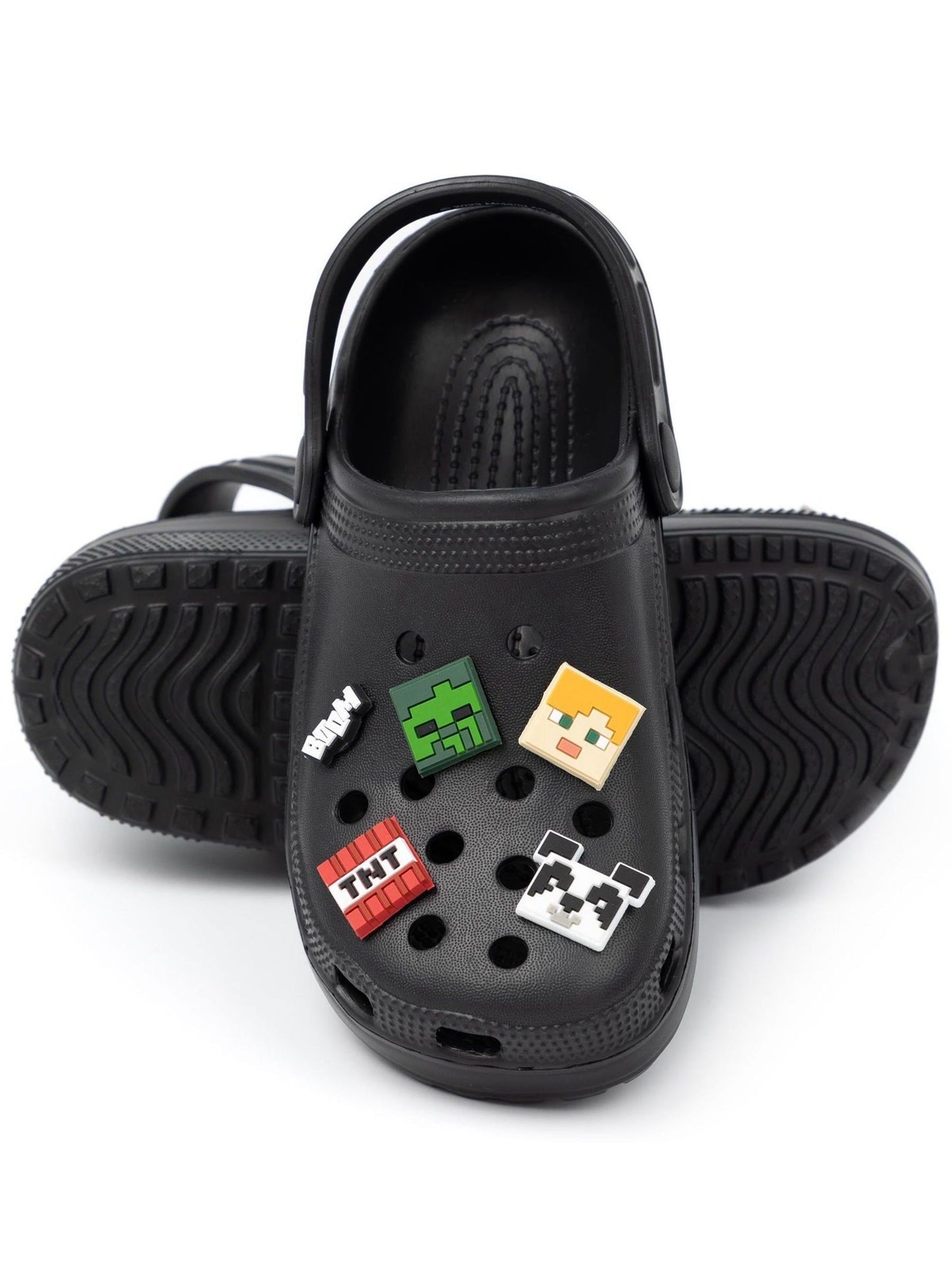 Vanilla Underground Black Minecraft Clogs image 3