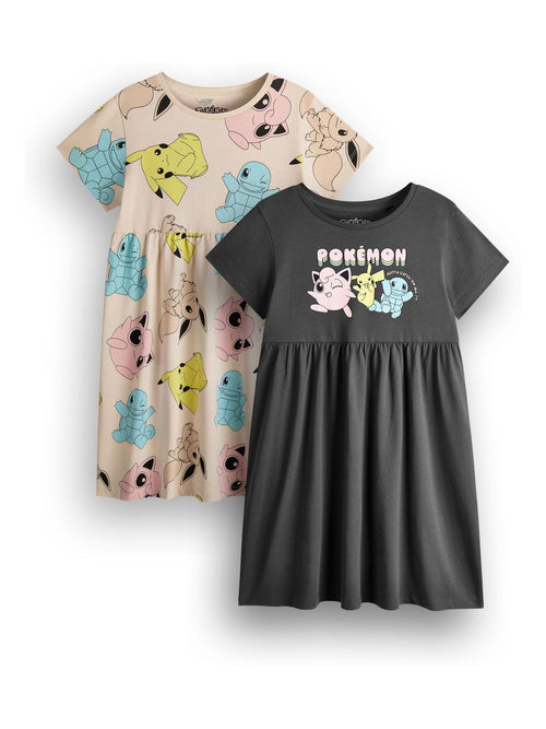 Vanilla Underground Multicoloured Pokemon Dress 2 Pack image 1