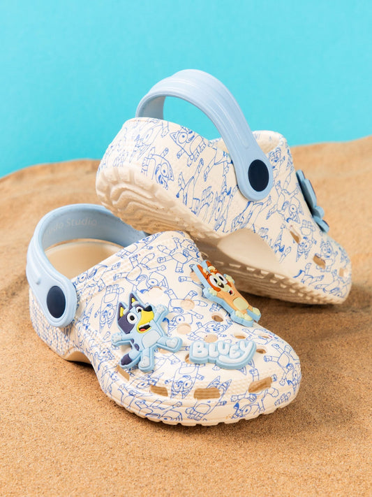 Vanilla Underground Blue Kids Bluey Clogs image 1