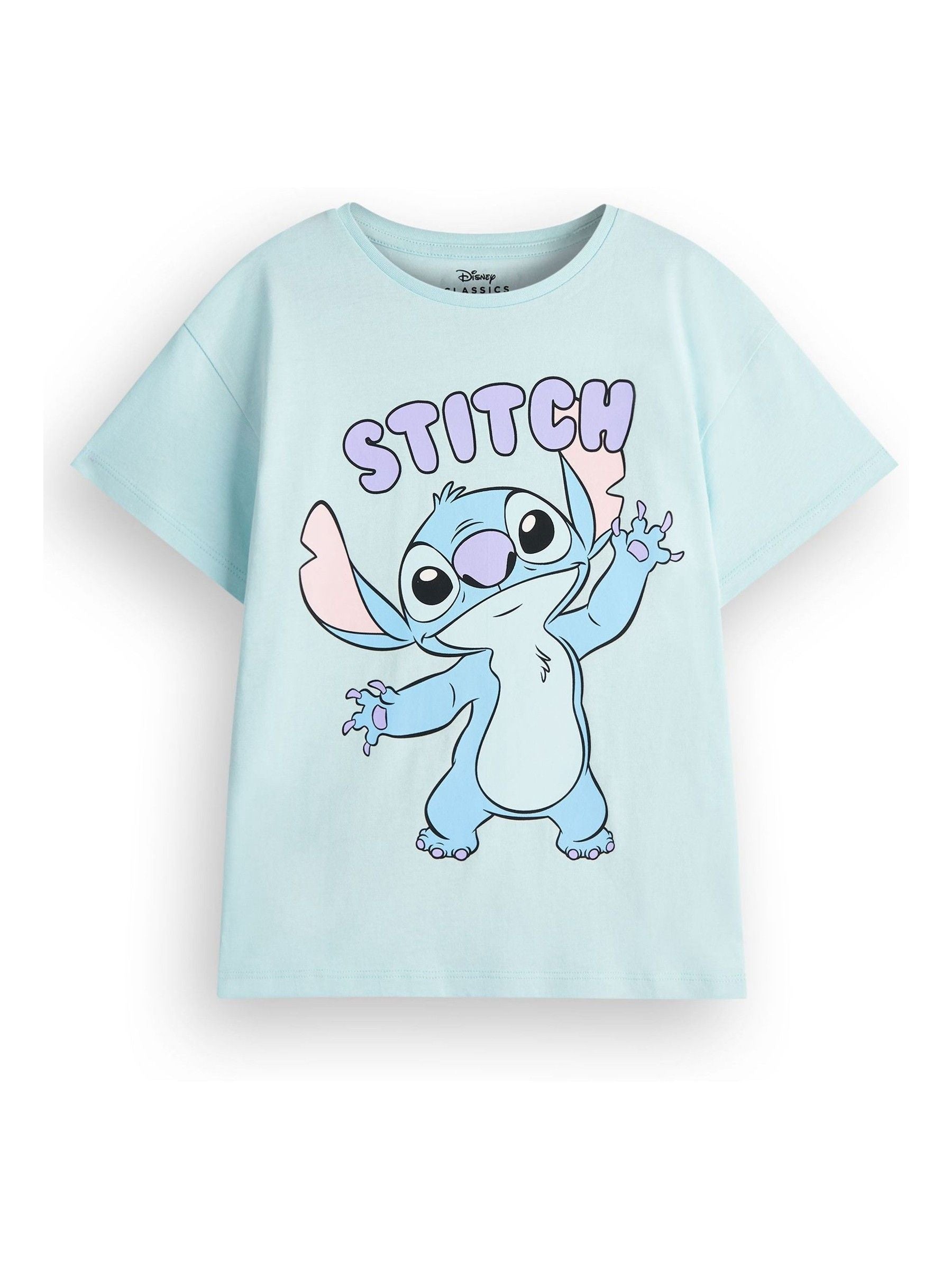 Dsiney Kidz - Vanilla Underground Blue Girls Stitch 100% Cotton T-Shirts 2 Pack image 3
