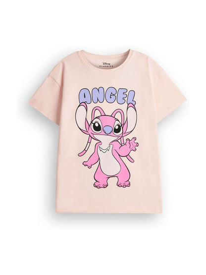 Dsiney Kidz - Vanilla Underground Blue Girls Stitch 100% Cotton T-Shirts 2 Pack image 5