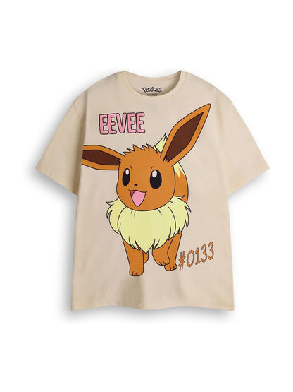 Dsiney Kidz - Vanilla Underground Yellow Girls Pokemon 100% Cotton T-Shirts 3 Pack image 4