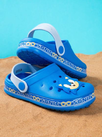 Vanilla Underground Blue Boys Sonic Clogs image 1