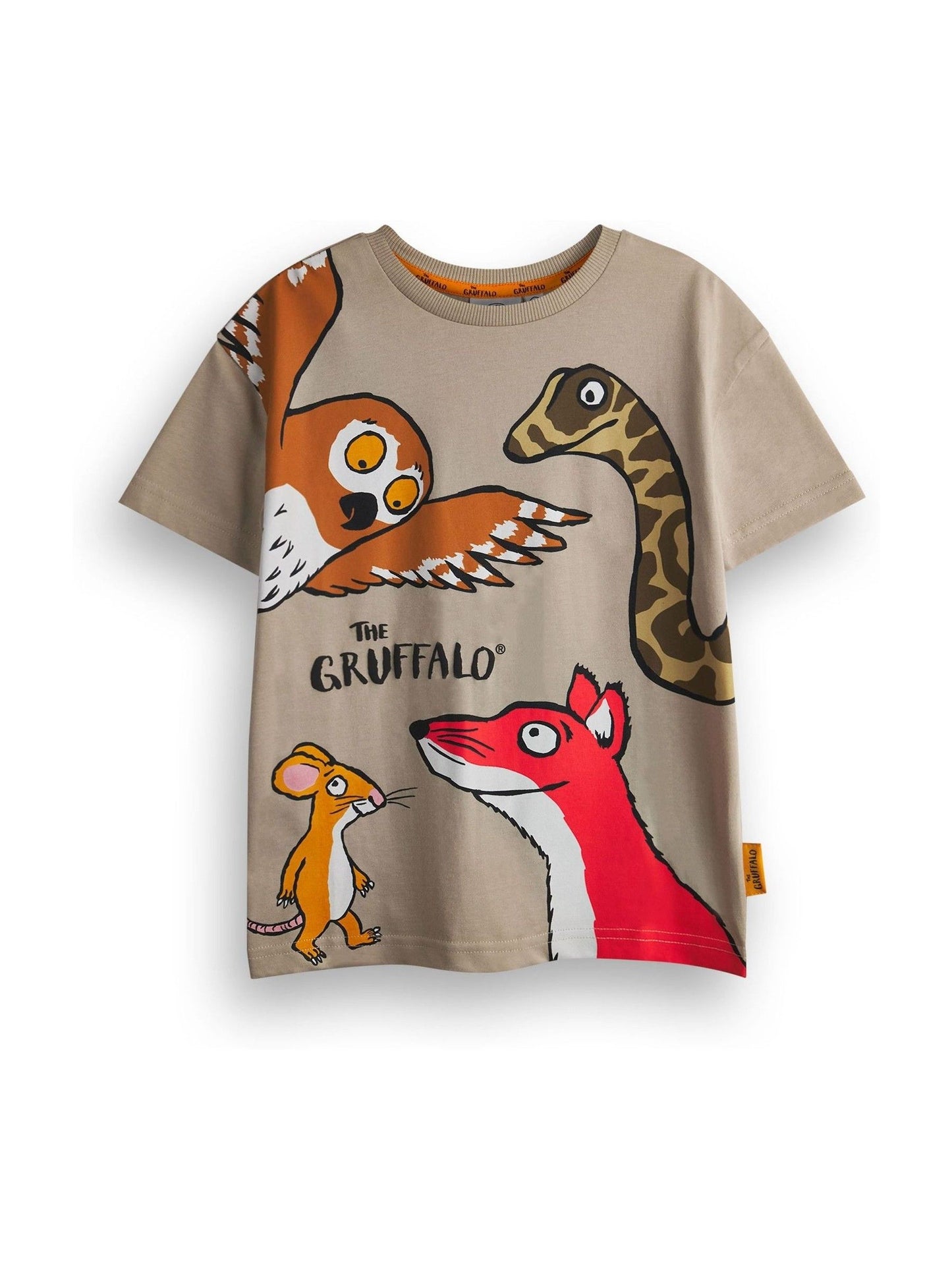 Vanilla Underground Brown Gruffalo T-Shirts 2 Pack image 2