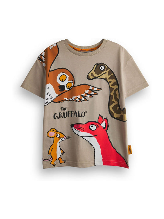 Vanilla Underground Brown Gruffalo T-Shirts 2 Pack image 2