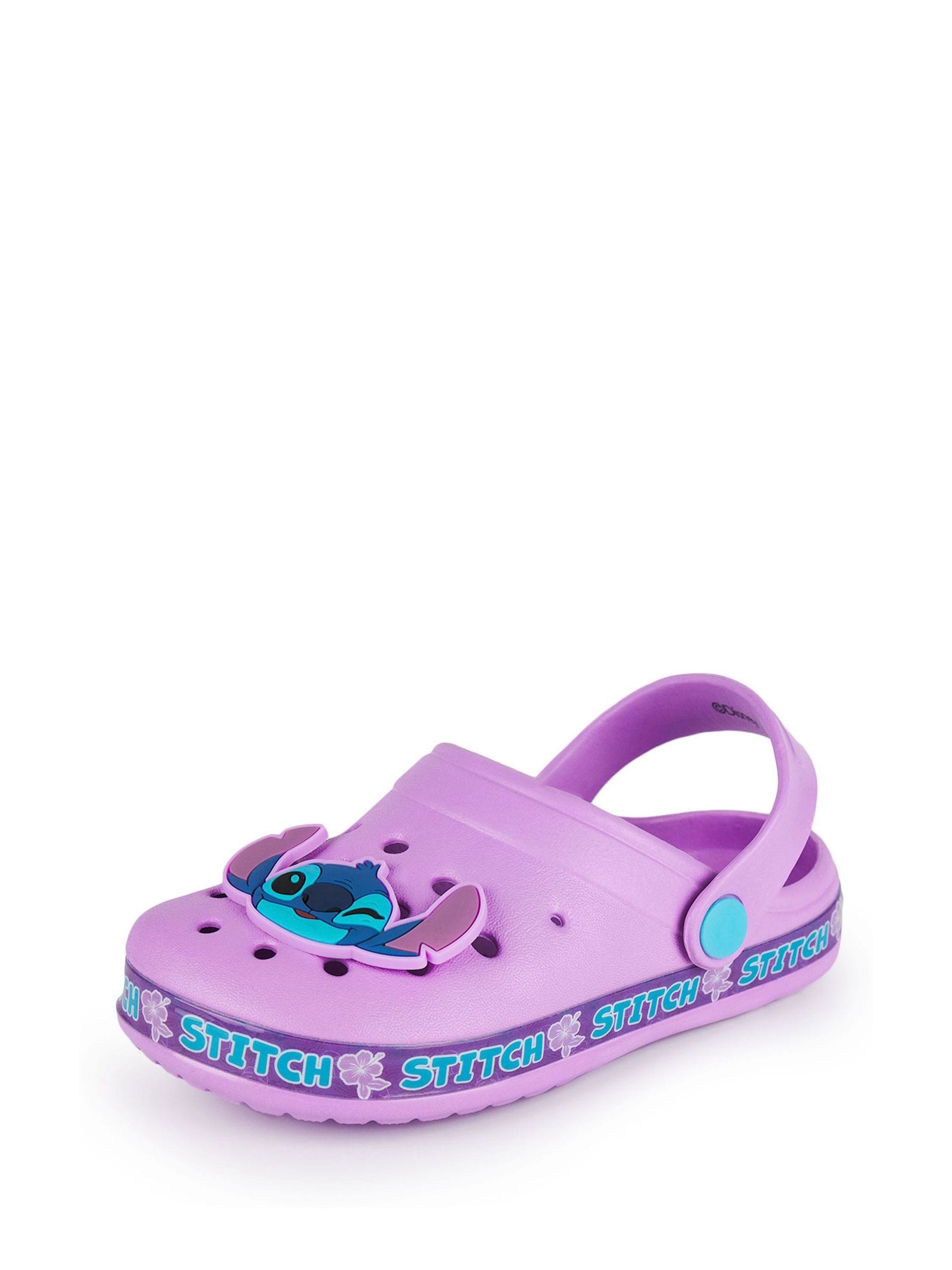 Vanilla Underground Purple Girls Stitch Clogs image 5
