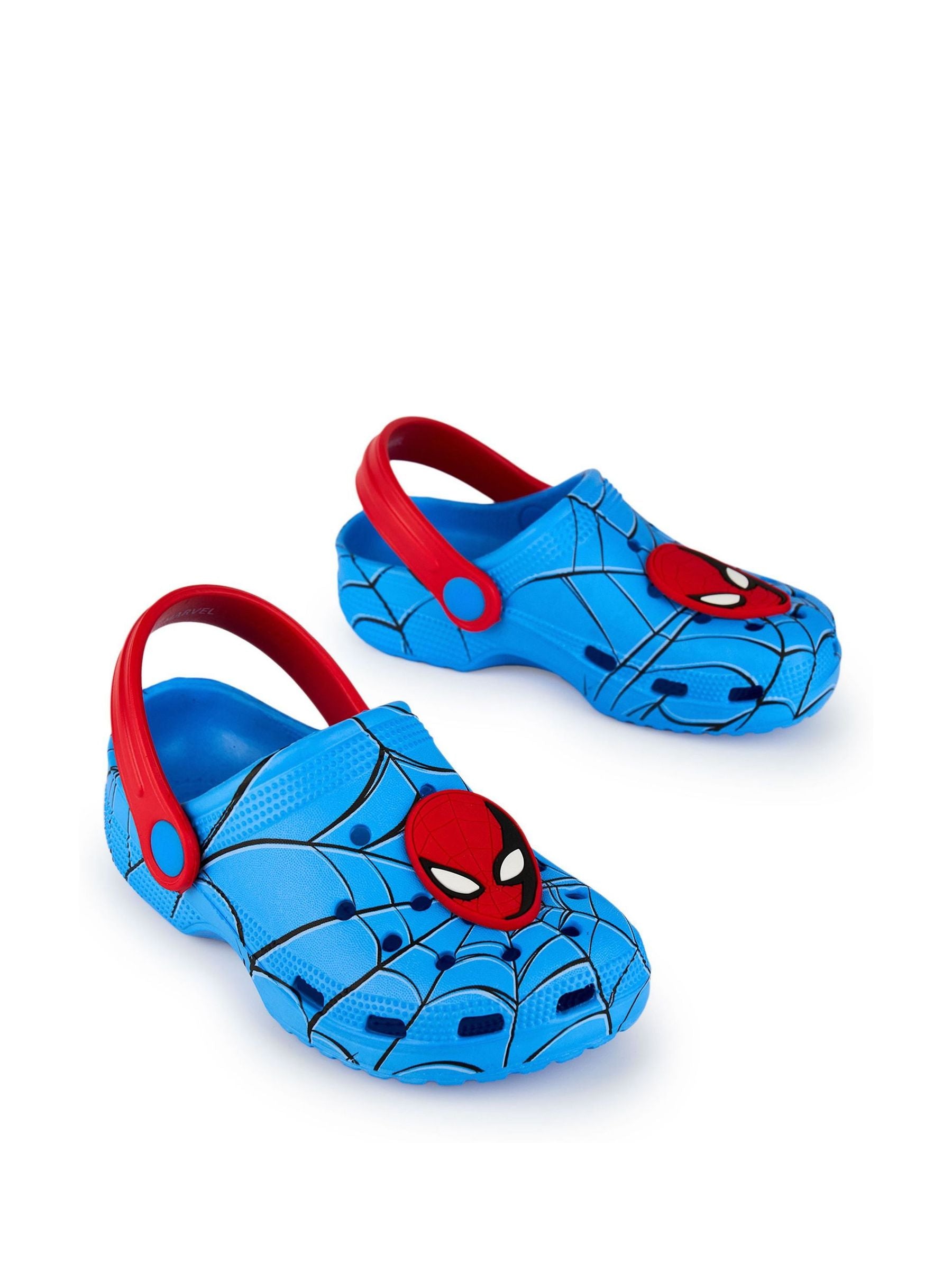 Vanilla Underground Blue Boys Spider-Man Clogs image 3