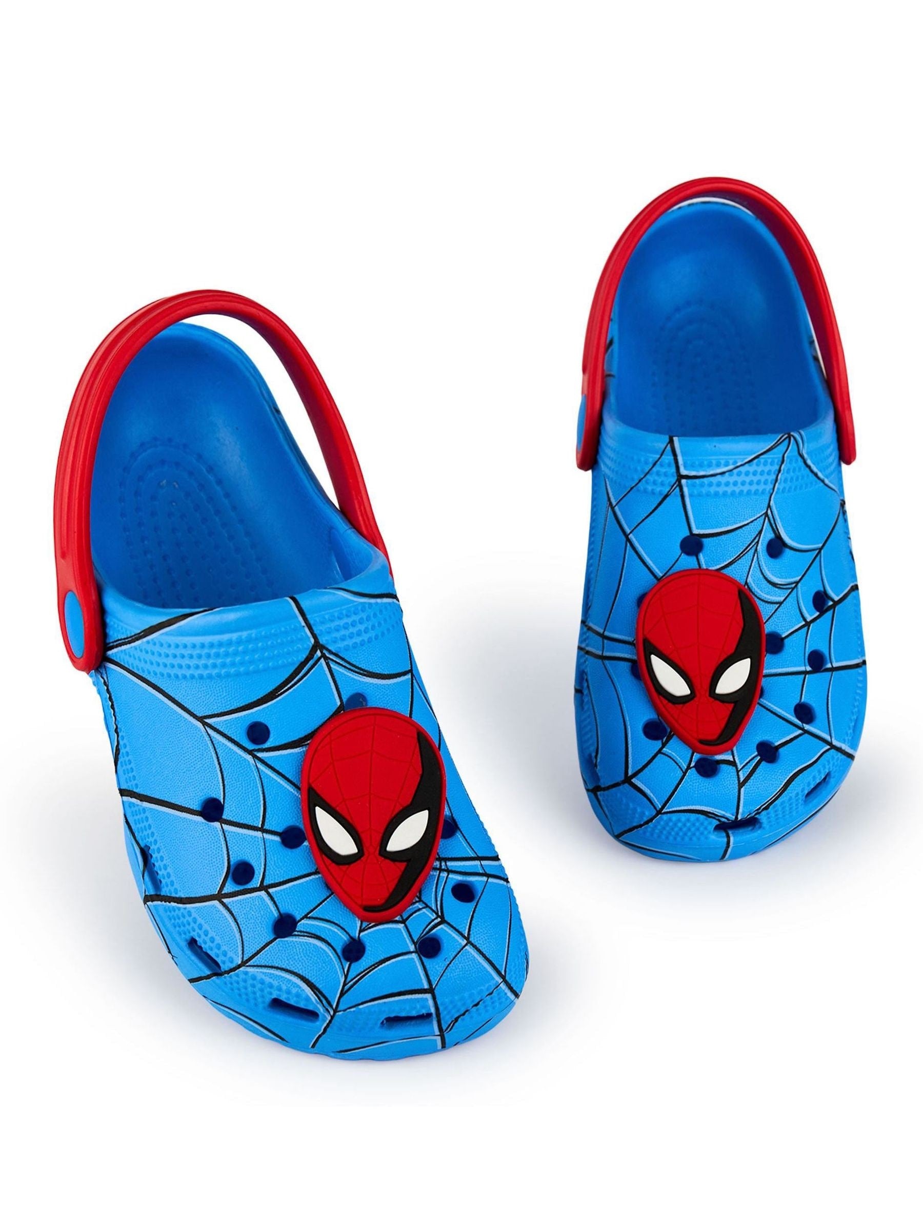 Vanilla Underground Blue Boys Spider-Man Clogs image 4