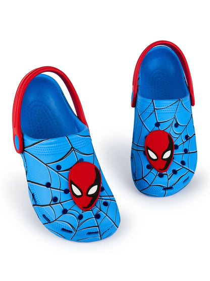 Vanilla Underground Blue Boys Spider-Man Clogs image 4
