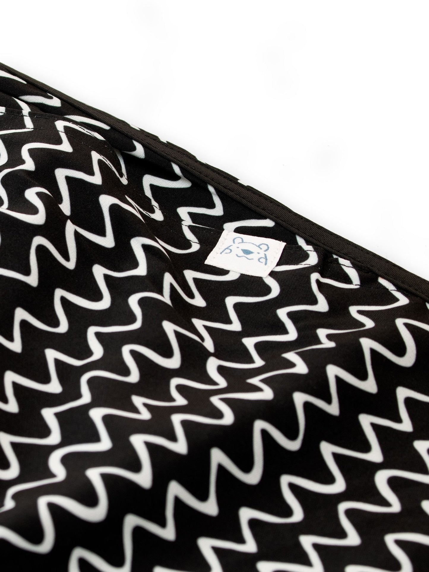 Harry Bear Black Zig Zag Swim Shorts image 3