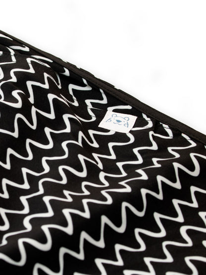 Harry Bear Black Zig Zag Swim Shorts image 3