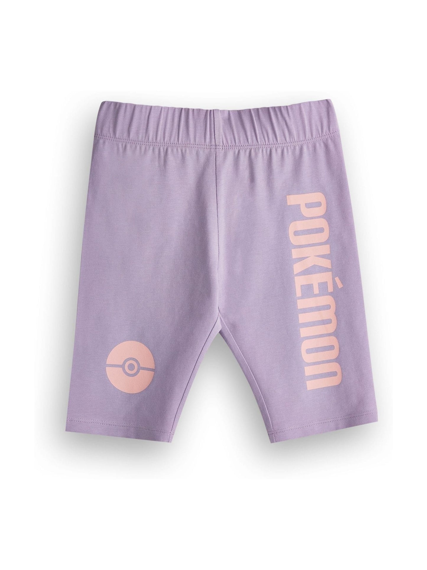 Dsiney Kidz - Vanilla Underground Purple Girls Pokemon 100% Cotton T-Shirt and Cycling Shorts Set image 4