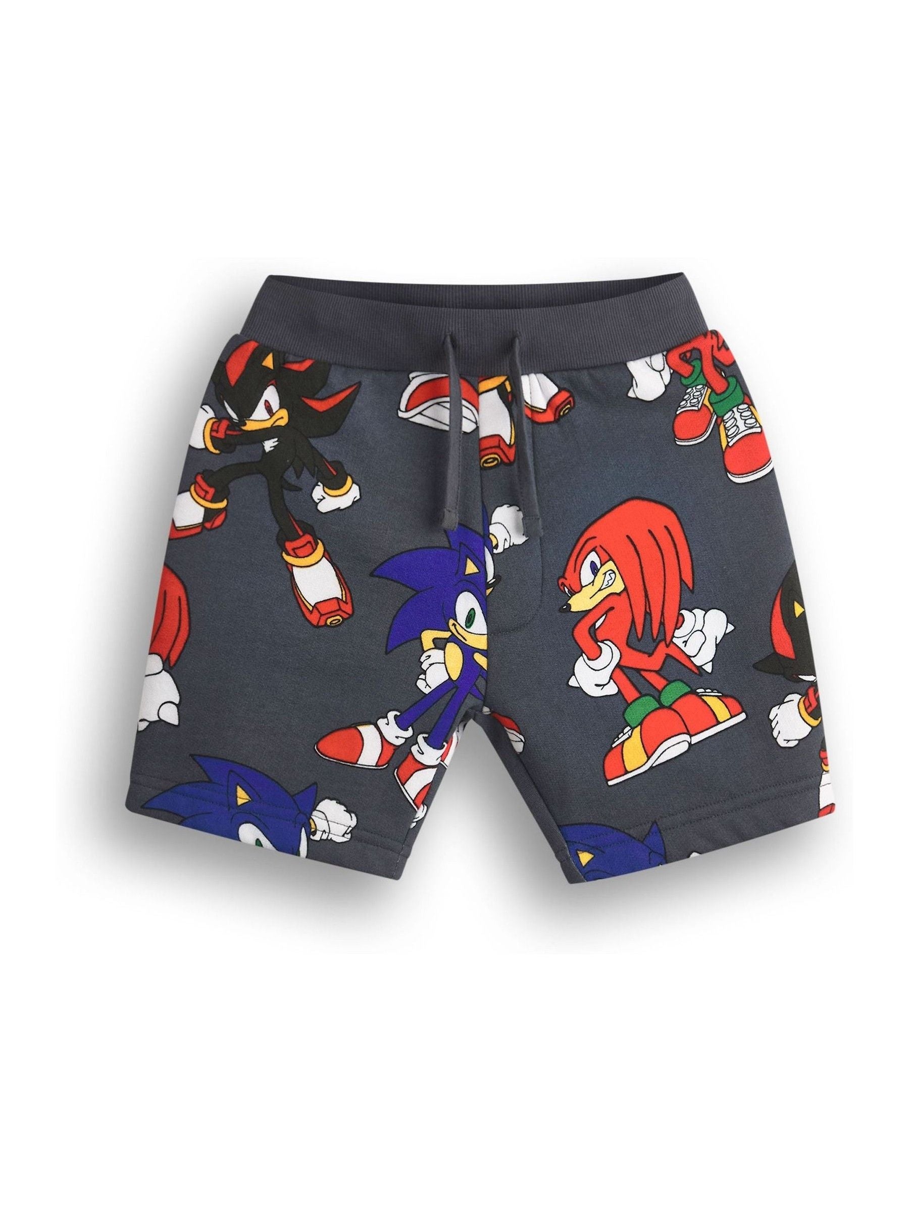 Dsiney Kidz - Vanilla Underground Grey Boys Sonic Sweatshirt and Shorts Set image 3