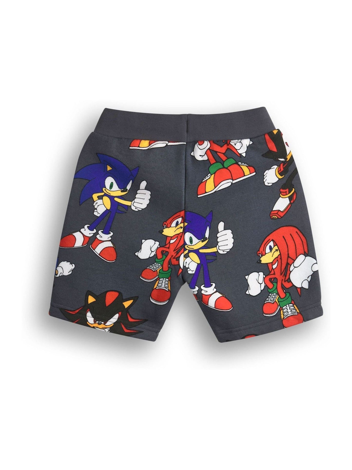Dsiney Kidz - Vanilla Underground Grey Boys Sonic Sweatshirt and Shorts Set image 4