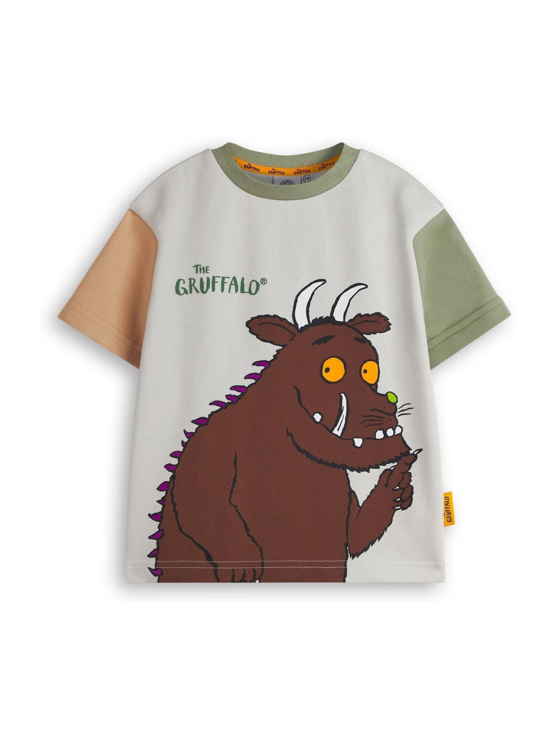 Vanilla Underground Boys Gruffalo Sweat 100% Cotton T-Shirt and Shorts Set image 2
