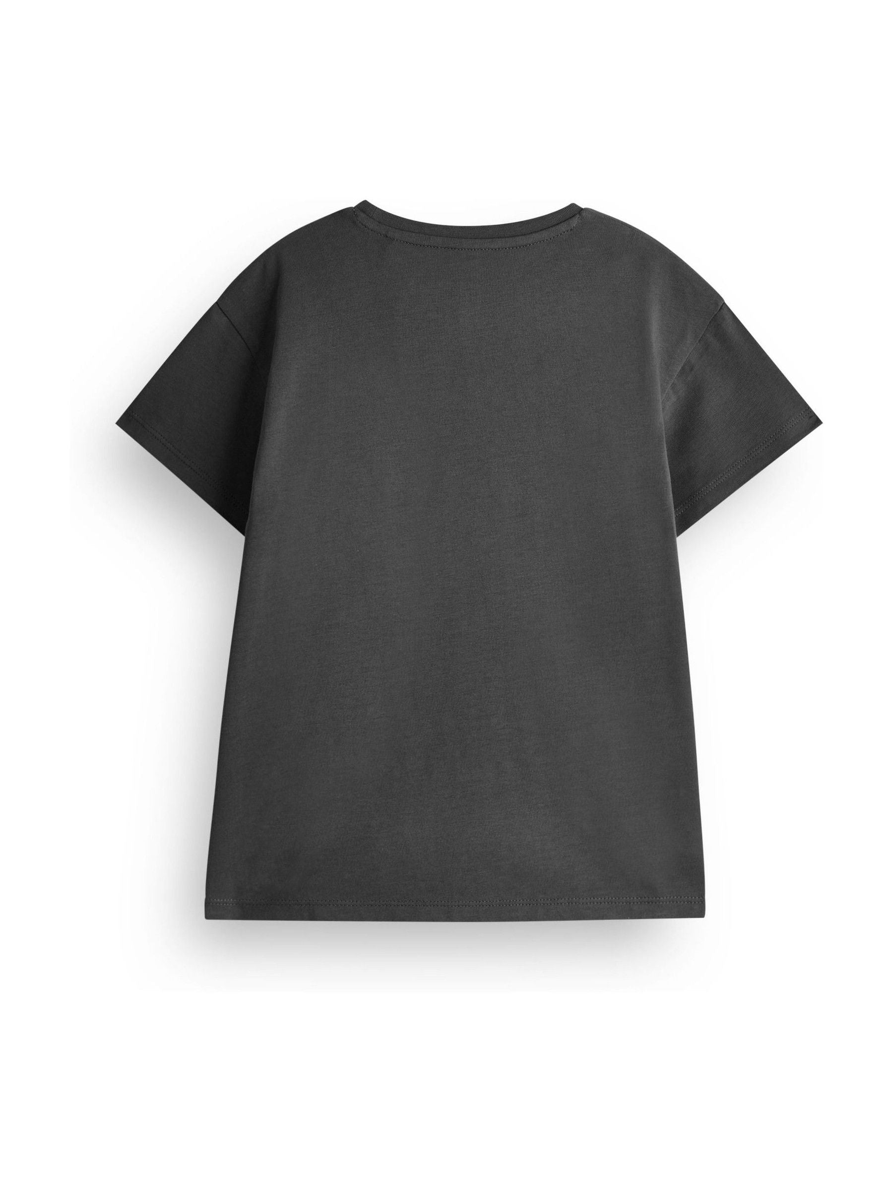 Dsiney Kidz - Vanilla Underground Grey Girls 100% Cotton Stitch T-Shirt and Cycling Shorts Set image 4