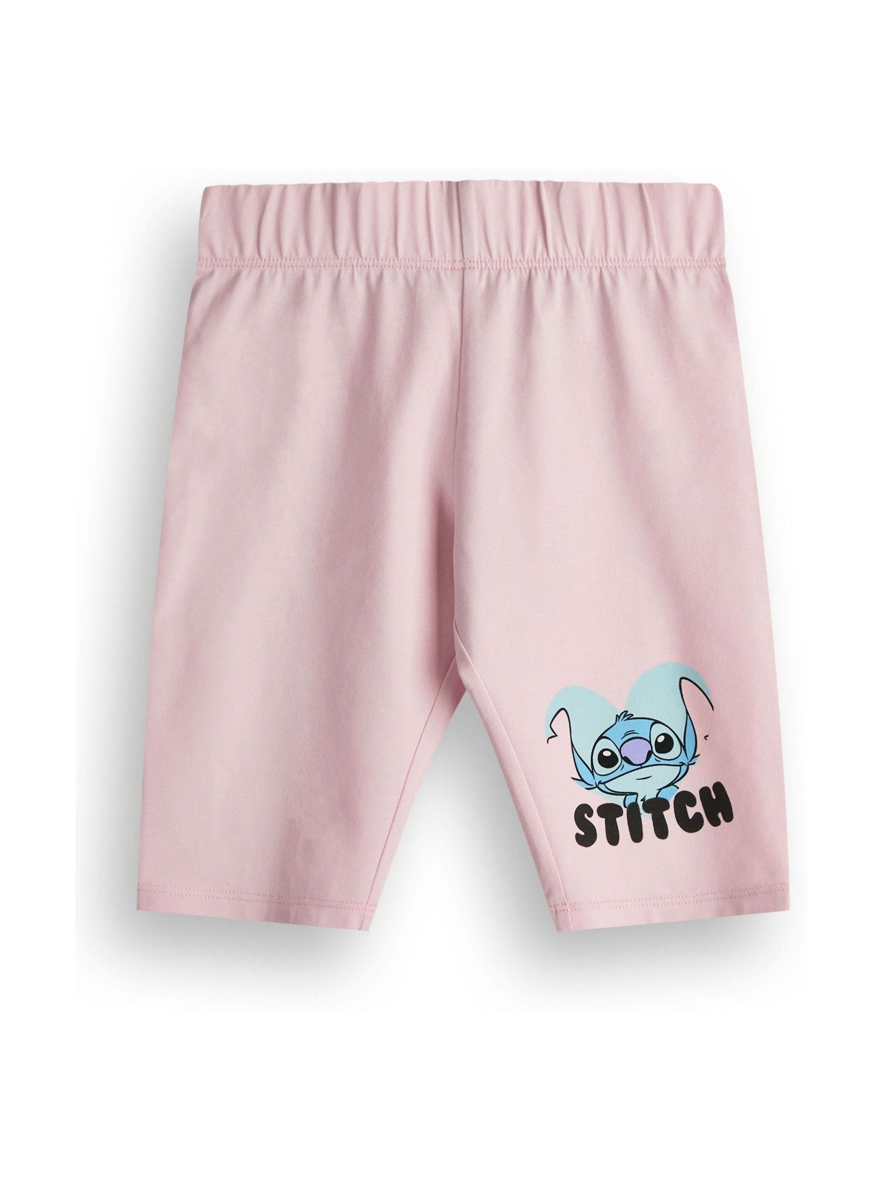 Dsiney Kidz - Vanilla Underground Grey Girls 100% Cotton Stitch T-Shirt and Cycling Shorts Set image 5
