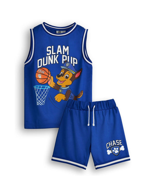 Vanilla Underground Blue Paw Patrol Kids Marshall 2 Piece Basketball Set image 1