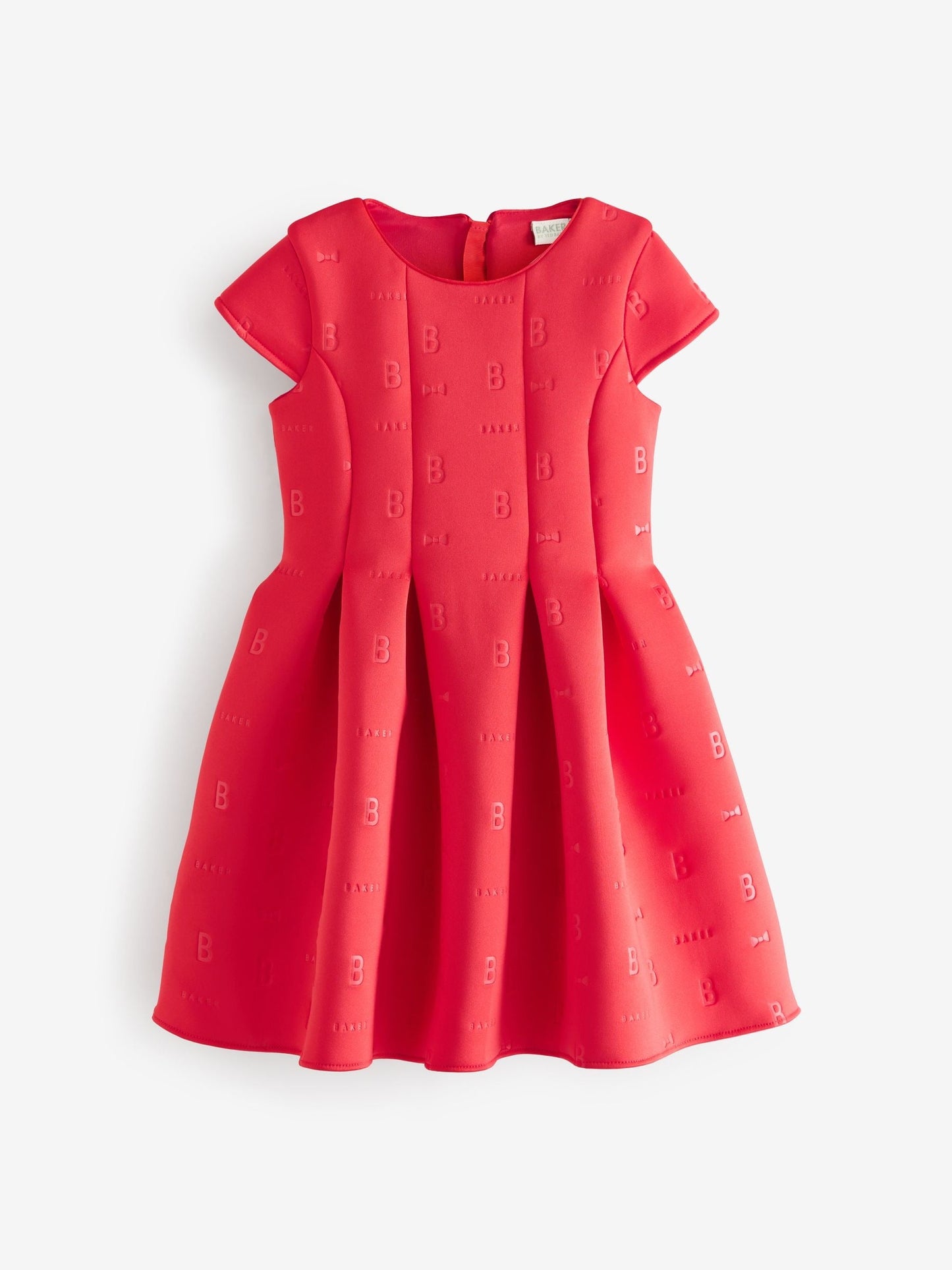 Baker by Ted Baker Pleated Scuba Dress