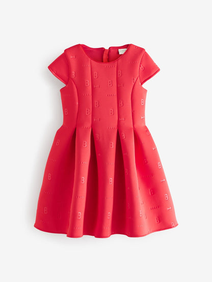 Baker by Ted Baker Pleated Scuba Dress