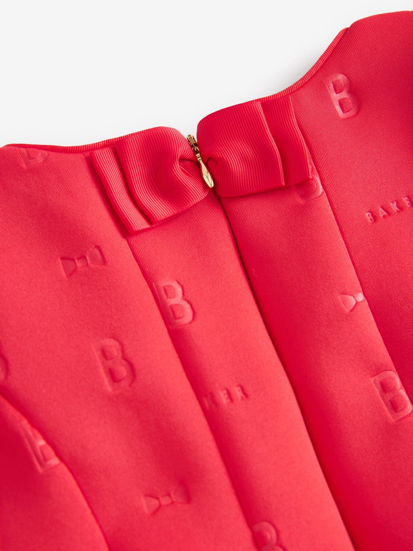 Baker by Ted Baker Pleated Scuba Dress