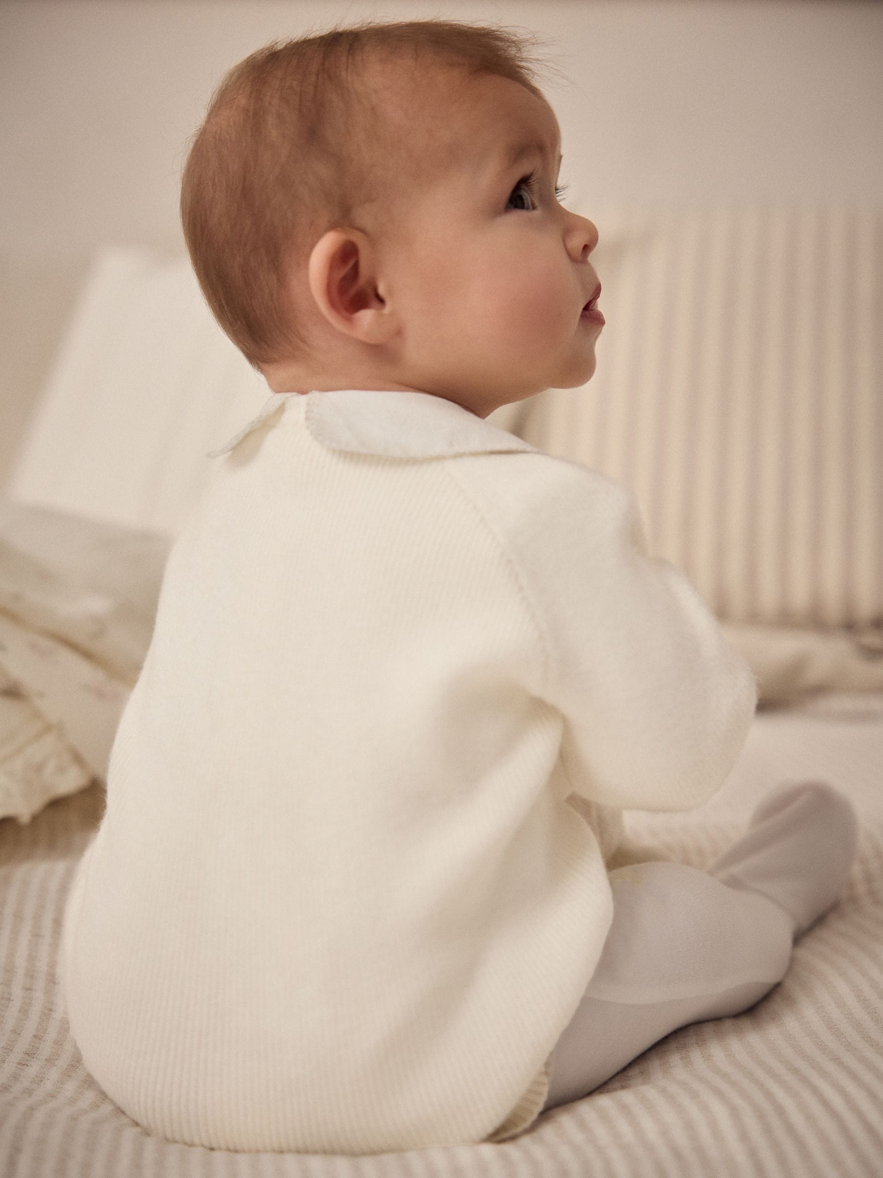 Dsiney Kidz - White Knitted Baby Cardigan image 8