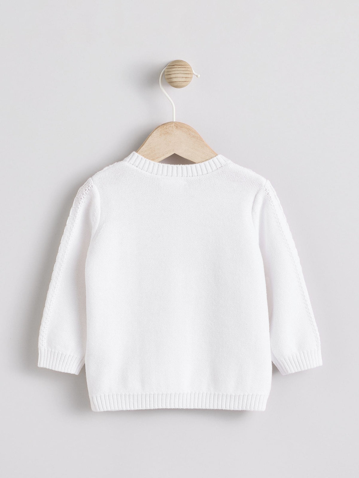 Dsiney Kidz - White Cable Knitted Baby Cardigan image 7