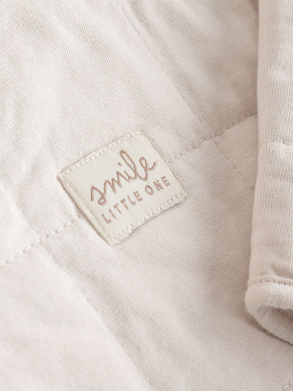 Ecru Quilted Milk Club Baby Jacket