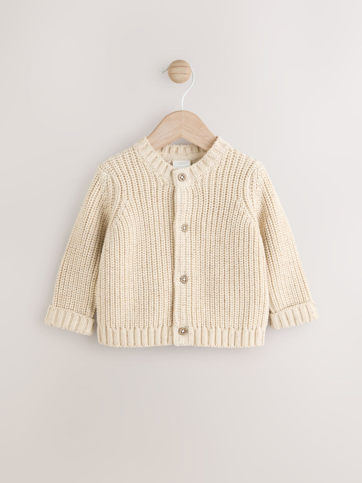 Dsiney Kidz - Neutral Milk Club Chunky Knitted Embroidered Baby Cardigan image 3
