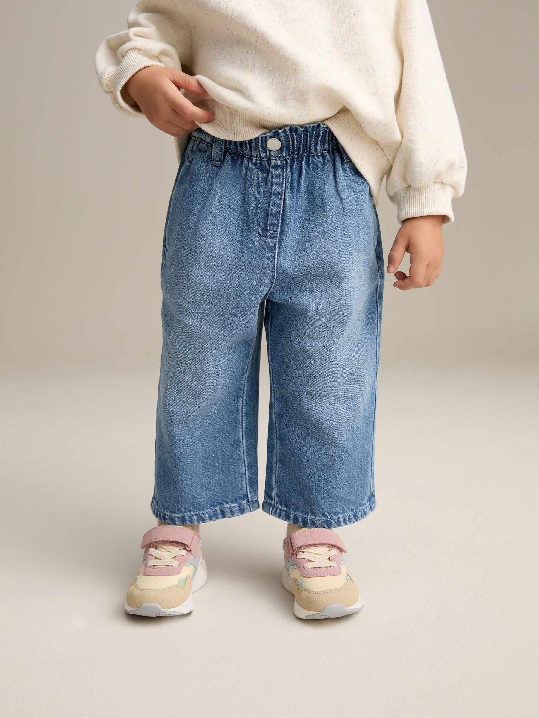 Dsiney Kidz - Blue Denim Wide Leg Jeans (3mths-7yrs) image 1