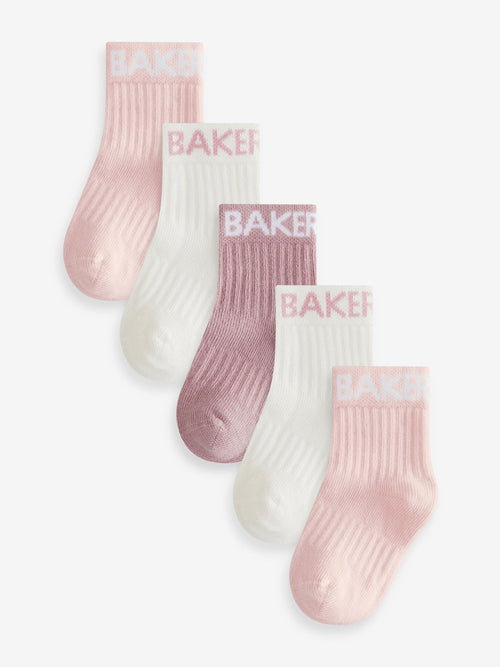 Baker by Ted Baker 5 Pack Socks image 1