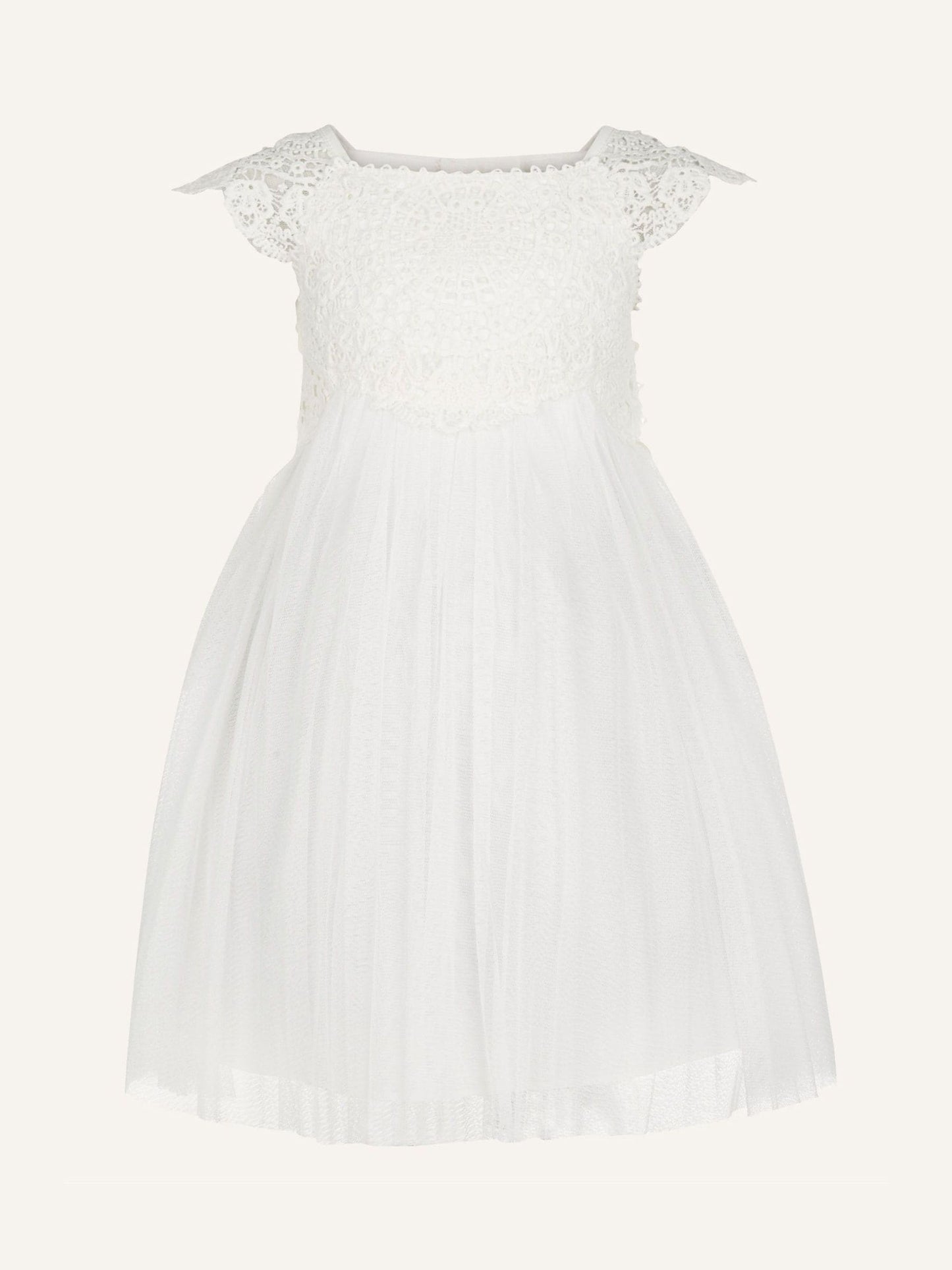 Monsoon Dark Natural Baby Estella Dress image 1