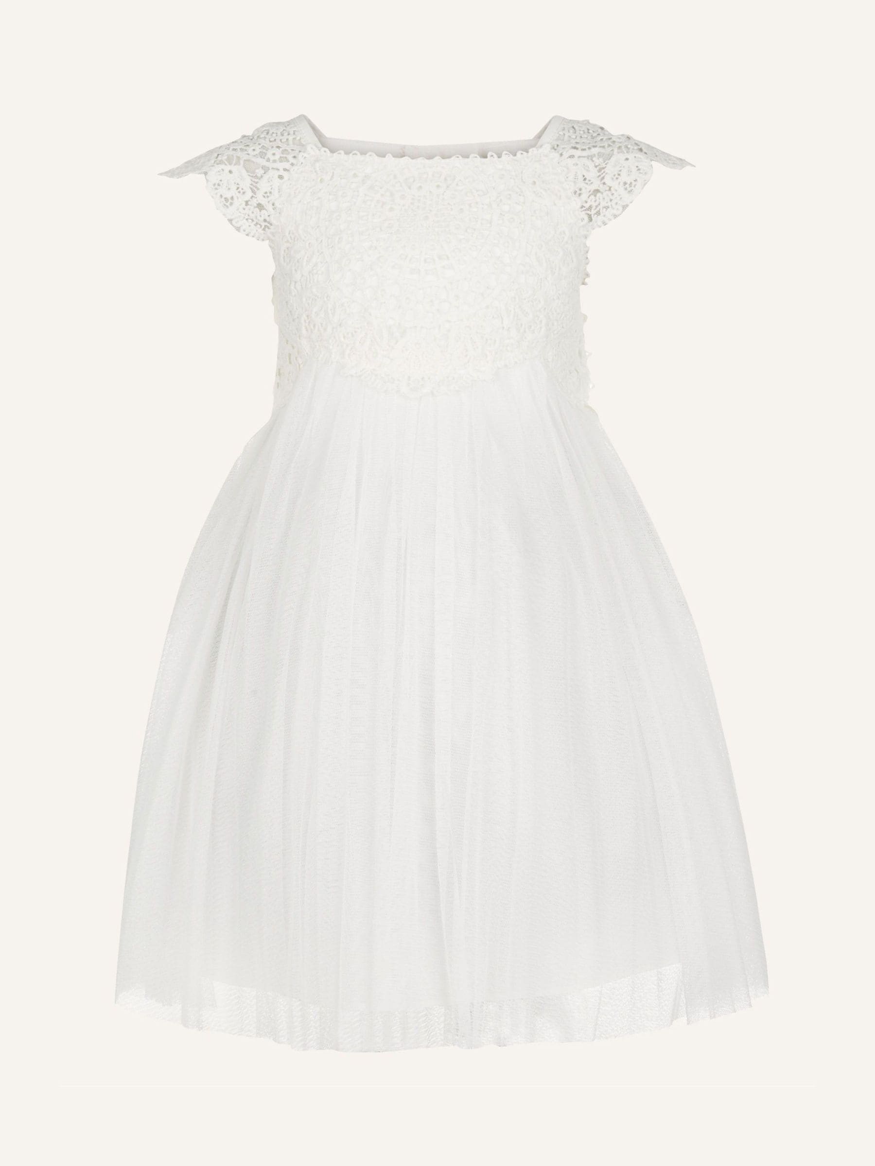 Monsoon Dark Natural Baby Estella Dress image 1