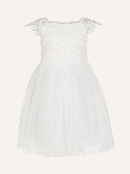 Monsoon Dark Natural Baby Estella Dress image 1