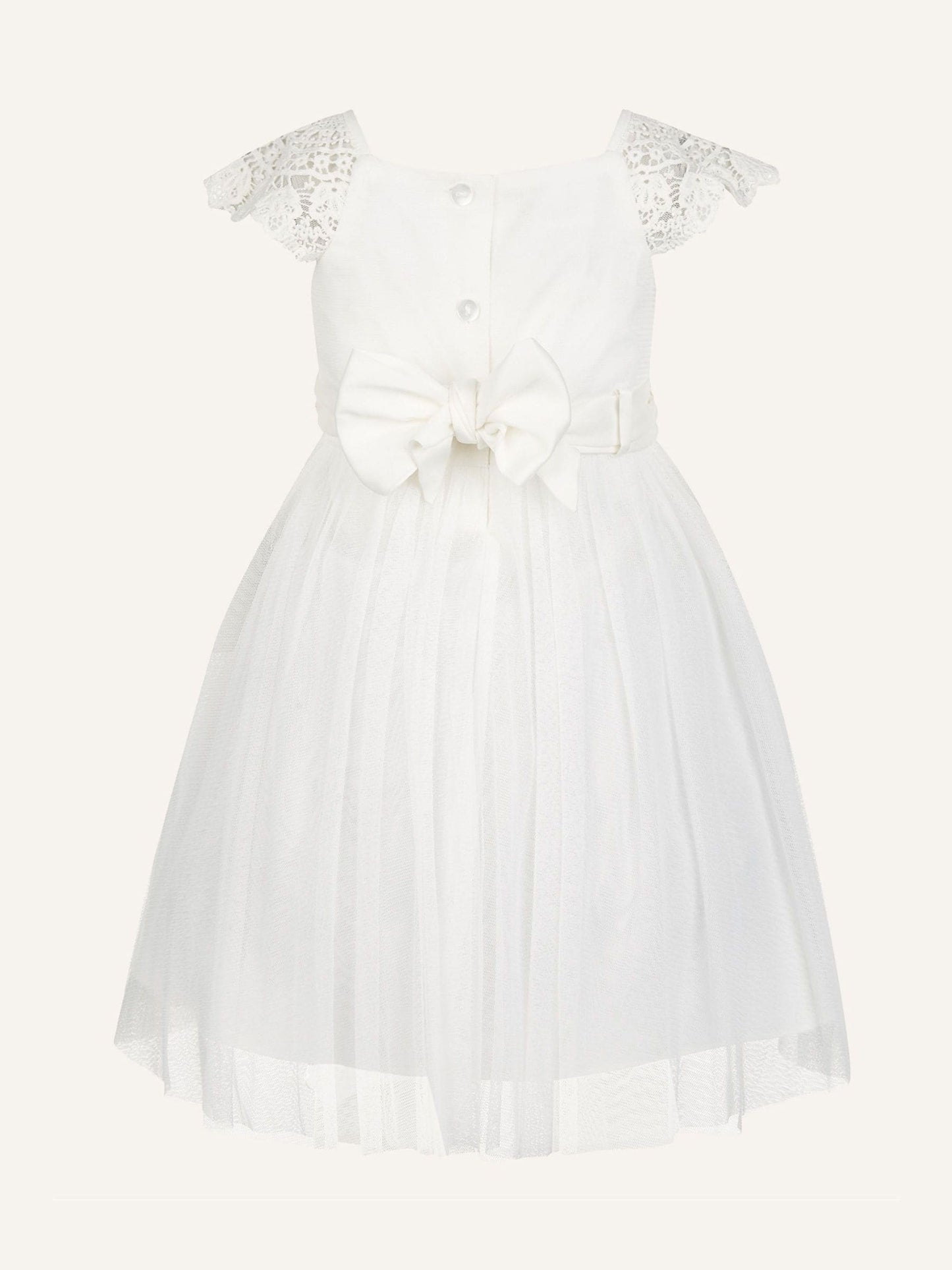 Monsoon Dark Natural Baby Estella Dress image 2
