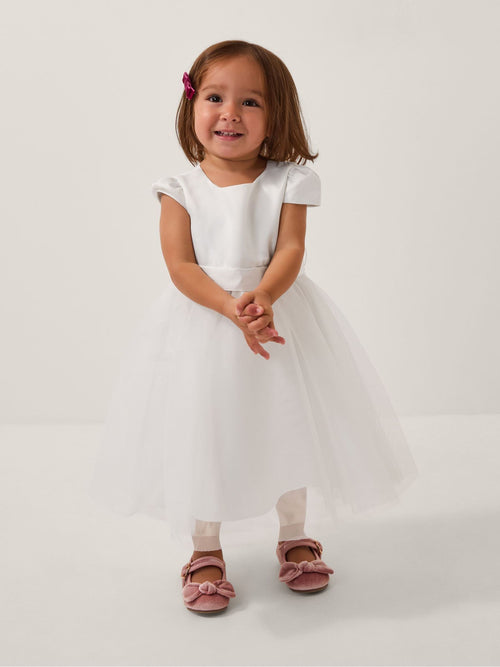 Dsiney Kidz - Monsoon Ivory Tulle Baby Flower Girl Dress image 1