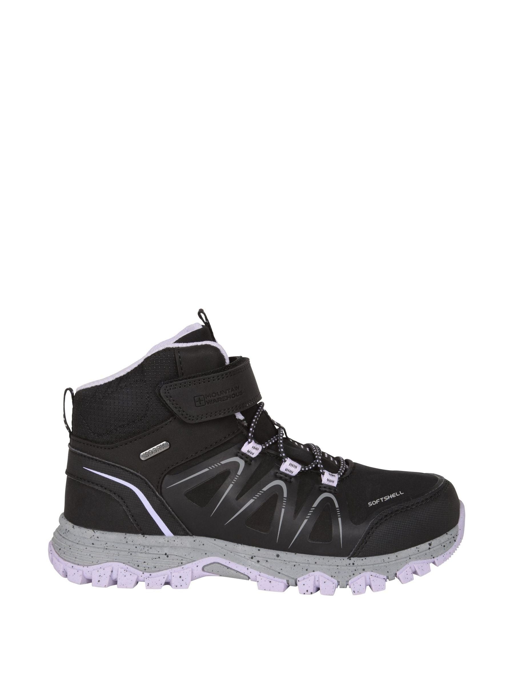 Mountain Warehouse Black Crossroad Softshell Walking Boots image 2